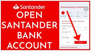 How to OpenCreate Santander Bank Account Online Santander Bank Sign Up amp Account Registration 2021 [upl. by Akinit]