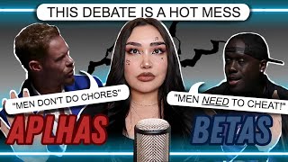 Apparently Men Are Biologically Meant To Cheat On You  Alpha vs Beta Debate [upl. by Lletnwahs]