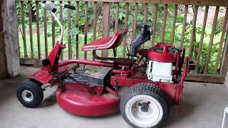 1 Installing a New Engine on a Snapper Riding Mower 2 Wiring from Scratch 3 Adding a new Muffler [upl. by Heber908]