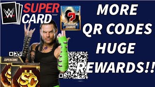 QR CODE MANIA WWE Supercard [upl. by Mortensen941]