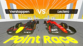 2022 Point Race Battle  Max Verstappen VS Charles Leclerc [upl. by Naawaj]