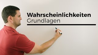 Wahrscheinlichkeiten Grundlagen  Mathe by Daniel Jung [upl. by Albertine191]