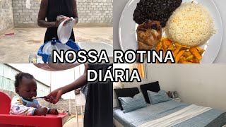 Abóbora Frita  Minha Rotina Diária  angola rotinadiaria rotinadedonadecasa almoço [upl. by Anrev]