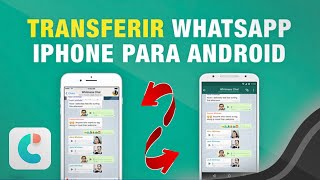 Como TRANSFERIR CONVERSAS do WhatsApp de um CELULAR para OUTRO com o iCareFone [upl. by Ydarg]