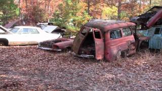 ABANDONED JUNKYARD 30s 40s 50s 60s CARS [upl. by Oznola122]