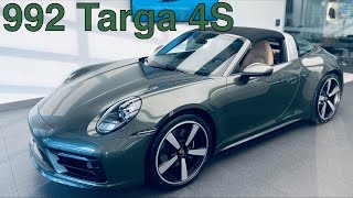 Aventurine Green 2021 Porsche 911 Targa 4S  YouTube Live  Porsche Exclusive Manufaktur [upl. by Nafri421]