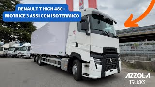 AzzolaTrucks  OVERVIEW Nuovo Camion Isotermico Frigo 3 Assi Renault Trucks [upl. by Efron819]