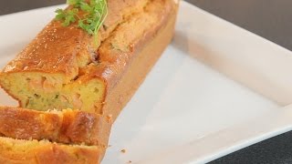 Recette du cake au saumon [upl. by Kcirderfla]