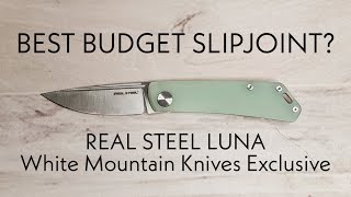 Best Budget Slipjoint The Real Steel Luna Pocketknife White Mountain Knives Exclusive [upl. by Fennelly]