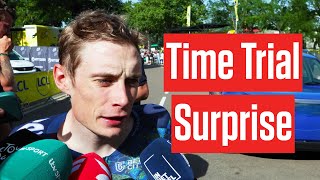 Jonas Vingegaards Time Trial Surprise Tour de France 2024 [upl. by Yhtorod]