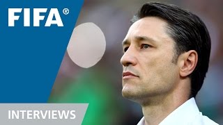 REPLAY Kovac CRO reaction to European draw [upl. by Ingemar]