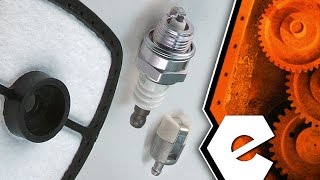 Trimmer Repair  Installing a Tune up Kit Echo Part  90152 [upl. by Nillor]