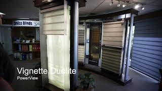 Hunter Douglas Vignette Duolite with PowerView system at Carolina Blinds [upl. by Roderick695]