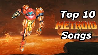 Top 10 Metroid Songs [upl. by Rhu998]