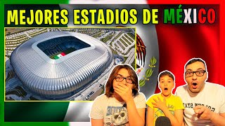 ARGENTINOS REACCIONAN a LOS MEJORES ESTADIOS de MÉXICO 🇲🇽  UNO MEJOR QUE EL OTRO😍 [upl. by Eilyr282]