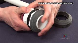 How to Fix a Toilet  Parts  Flush Valve [upl. by Axe]