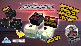 Construye a knightrider mods depósitos circuito Alpha y batería GEERD [upl. by Luoar504]