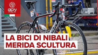 La Merida Scultura di Vincenzo Nibali  Biciclette dei professionisti [upl. by Annabela]