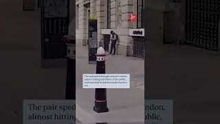 Moment ebike mugger caught by London police after stealing phones from 24 people in crime spree [upl. by Hyacinthie]