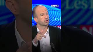 Manuel Bompard souhaite un débat à 3  Macron Le Pen Mélenchon shorts radio politique [upl. by Stephenson387]