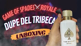 DUPE DEL TRIBECA DE BOND NO 9 Unboxing De GAME OF SPADES JUEGO DE ESPADAS  ⚔️ ♠️ Joe Milano [upl. by Redfield]