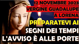 12 Novembre 2023 Vergine Guadalupe a Lorena Preparatevi ai Segni dei Tempi LAvviso è Alle Porte [upl. by Sandler]