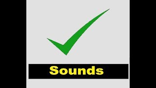 Correct Sound Effects All Sounds [upl. by Nylyahs835]