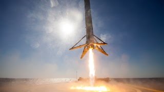 360 View  First Stage Landing on Droneship [upl. by Eceinehs]