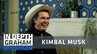 Kimbal Musk Working with Elon taking risks on Tesla and building The Kitchen [upl. by Elorac]