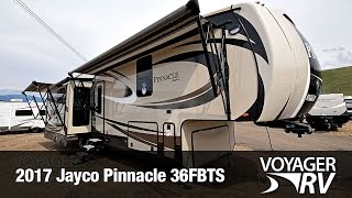 2017 Jayco Pinnacle 36FBTS Fifth Wheel Video Tour  Voyager RV Centre [upl. by Salisbarry]