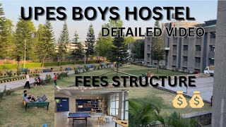 UPES BOYS HOSTEL  CAMPUS HOSTEL  TOUR VIDEO  UPES DEHRADUN  VLOG41 [upl. by Ehcropal]