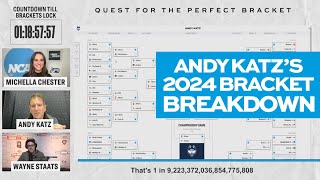 Andy Katz breaks down his 2024 March Madness mens bracket [upl. by Dorsey191]