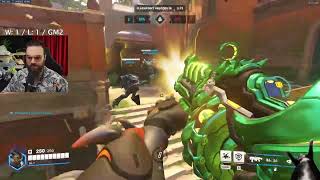 mL7support KIRIKO BAPTISTE COMPETITIVE Gameplay  OVERWATCH VOD Replays [upl. by Meeharbi309]