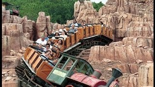 Magic Kingdom Big Thunder Mountain Railroad New Interactive Queue and POV Ride Walt Disney World [upl. by Bracci]