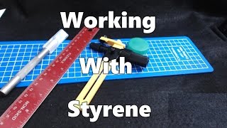 Working With Styrene  Circles and disks [upl. by Ycnan]