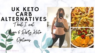 UK KETO CARB ALTERNATIVES Bread Pasta Wraps Rice Pizza Crisps amp More  Low Carb in the UK [upl. by Hirai609]