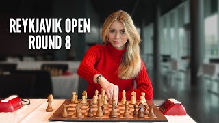 REYKJAVIK OPEN  ROUND 8  Hosted by GM Pia Cramling [upl. by Penhall840]