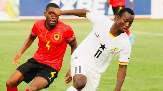 Angola Vs Ghana 11 Extended Highlights and Goals AFCON 2022 qualifiers [upl. by Eirod430]