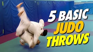 5 basic judo throws everyone should know judo martialarts [upl. by Morena]