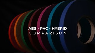 ABS PVC HYBRID Edgebanding Comparison Tests [upl. by Amice]