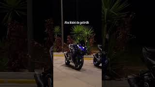 Aha ikisini de getirdik  YAMAHA MT25 2020 amp R25 2017 [upl. by Groscr]