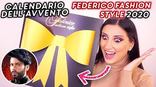 CALENDARIO DELLAVVENTO FEDERICO FASHION STYLE 2020 🎁 [upl. by Airak]