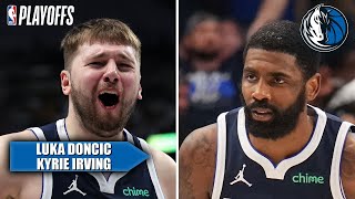 LUKA DONCIC amp KYRIE IRVING COMBINE FOR 66 PTS IN GAME 3 😤  NBA on ESPN [upl. by Werbel]