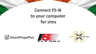 Flysky fsi6 Setup for Sims with SmartPropoPlus [upl. by Arratahs239]