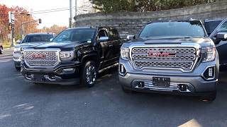 2019 Sierra Denali amp 2018 Sierra Denali  Quick Compare [upl. by Tabina]