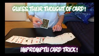 Guess What Card They’re THINKING OF Intermediate Card Trick Performance And Tutorial [upl. by Aeslehc460]