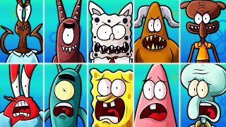 Mejores Animaciones Musicales de Bob Esponja ♪ Vídeo musical de animación Parte 9 [upl. by Etteloc]