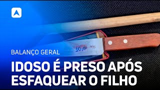 Idoso é preso em flagrante após esfaquear o próprio filho em Parnaíba [upl. by Althea]