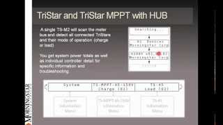 Morningstar TriStar MPPT Training [upl. by Ahcurb]