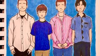 Weezer Blue Album SpeedDraw [upl. by Walter97]